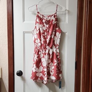 NWT Cupshe Floral Romper - XS